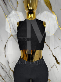 Conjunto casual de pantalon holgado