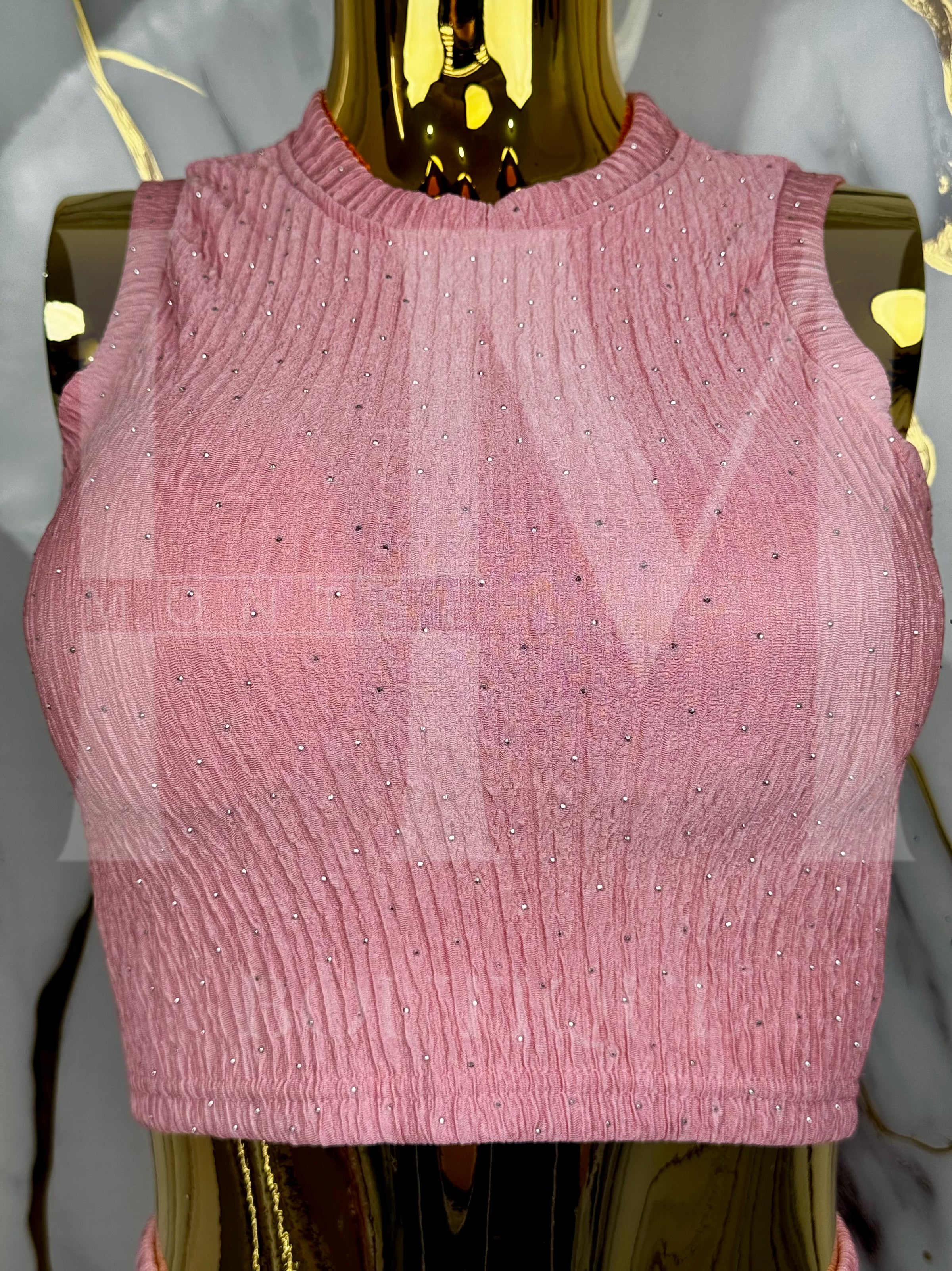 Conjunto con detalle en piedras