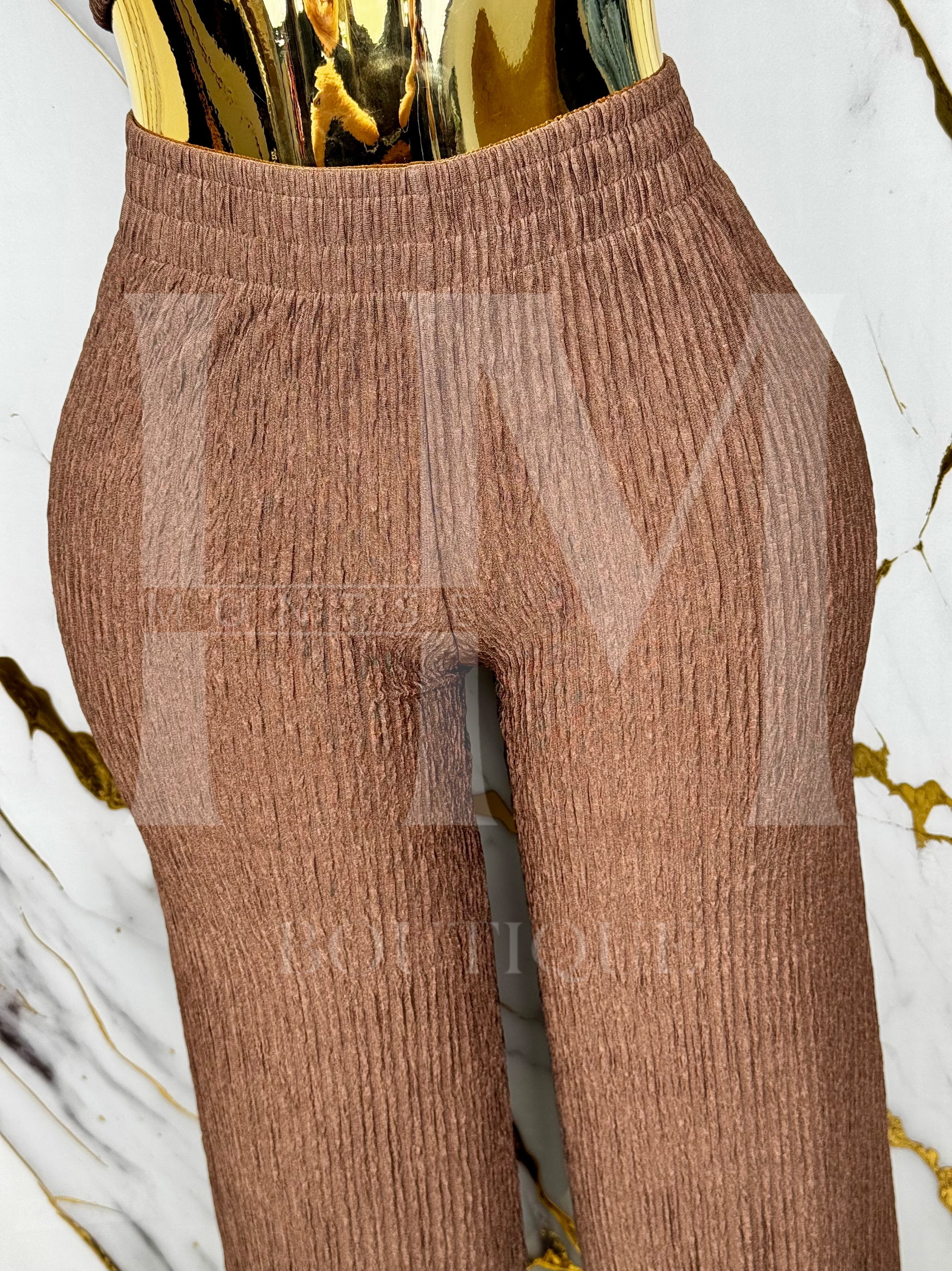 Conjunto casual de pantalon holgado