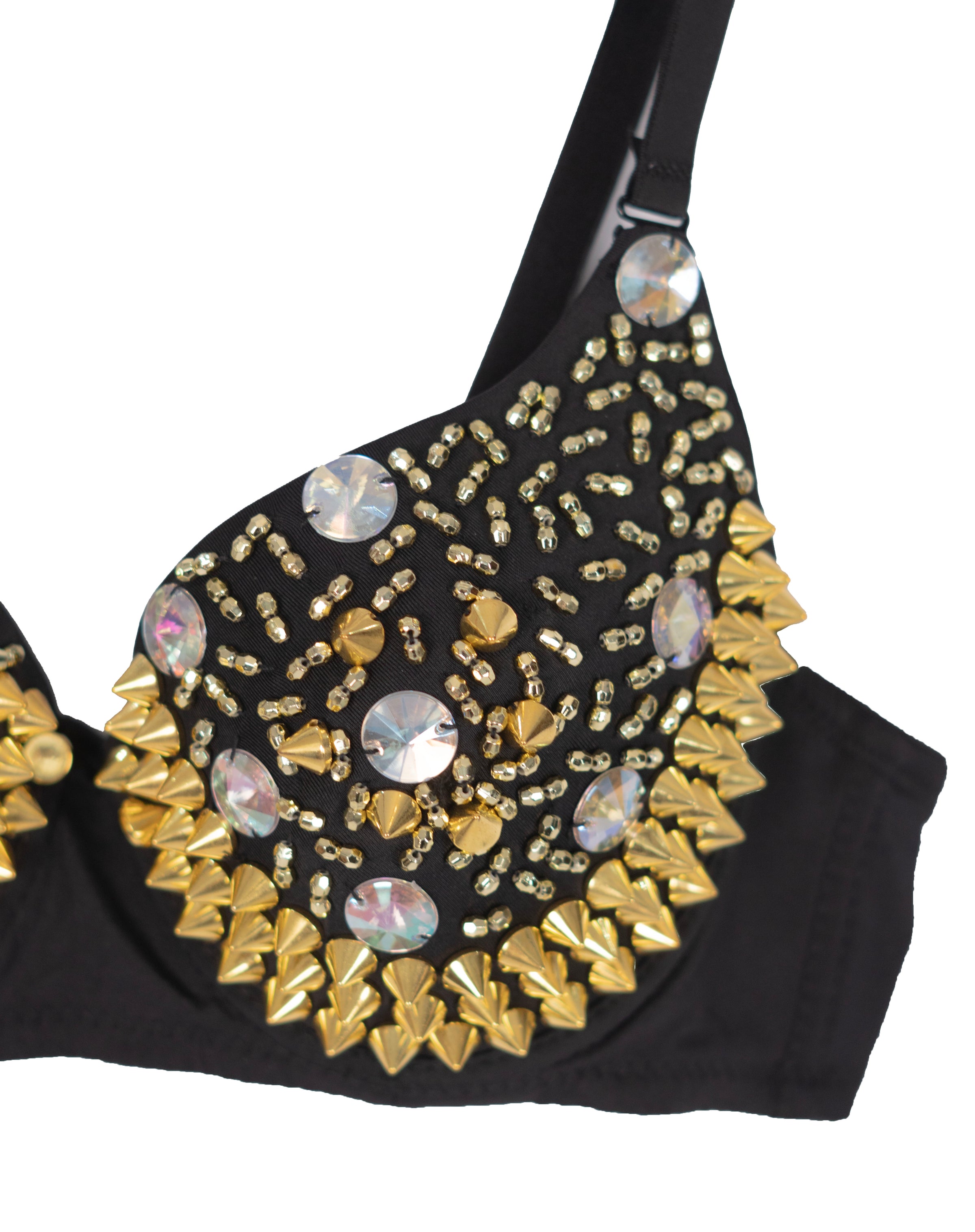 Bralette corto con picos