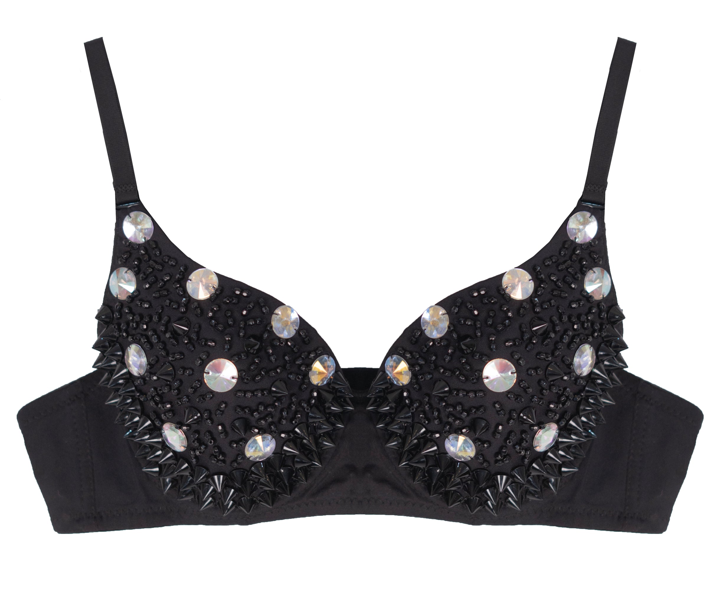 Bralette corto con picos