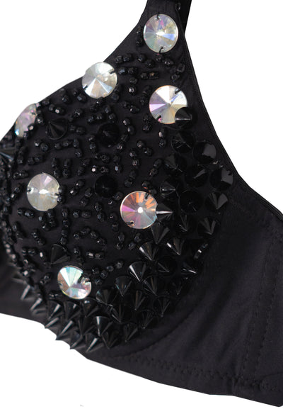 Bralette corto con picos
