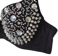 Bralette corto con picos
