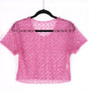 Blusa de piedras manga corta