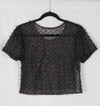 Blusa de piedras manga corta