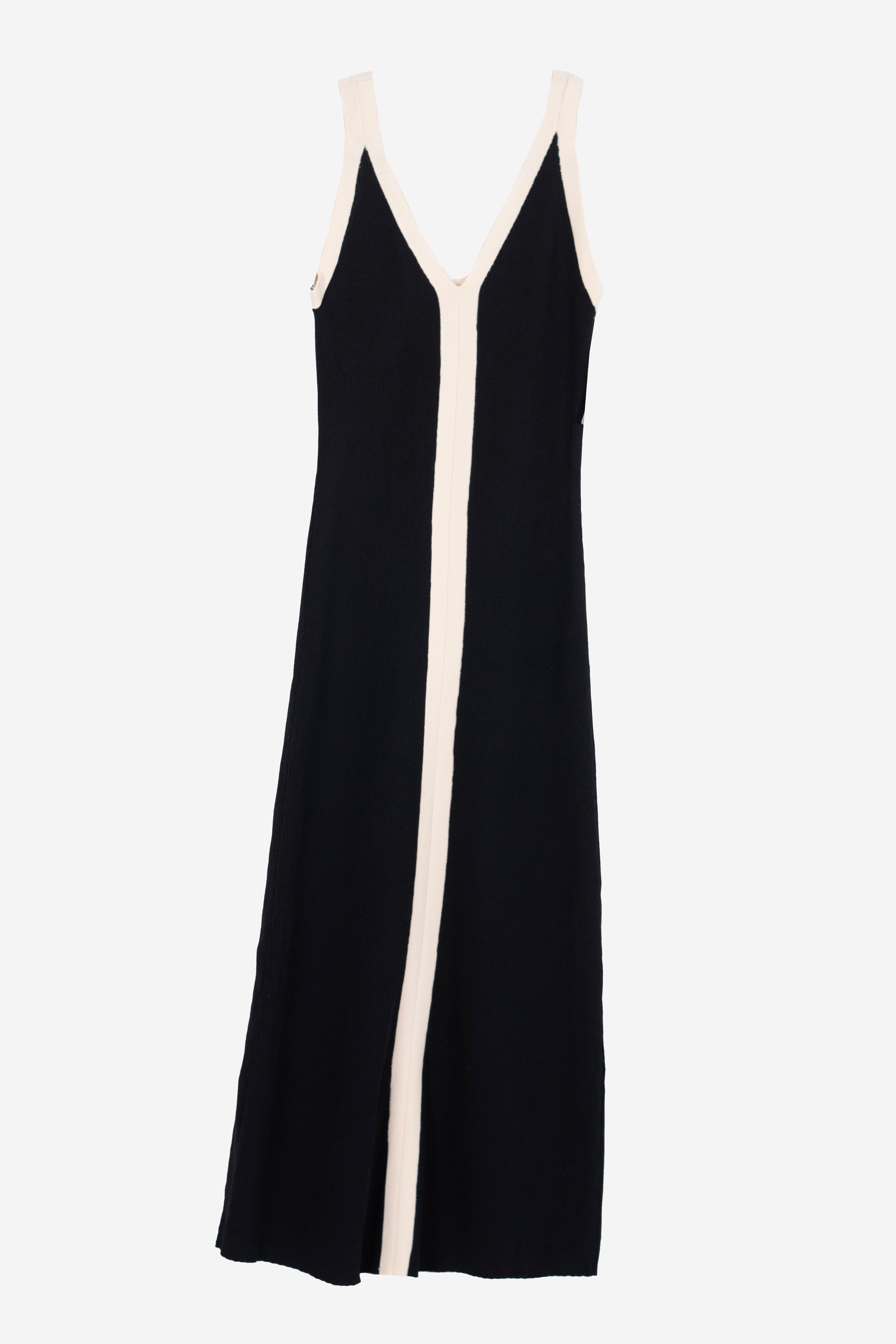 Vestido largo con tirante ancho