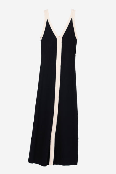 Vestido largo con tirante ancho