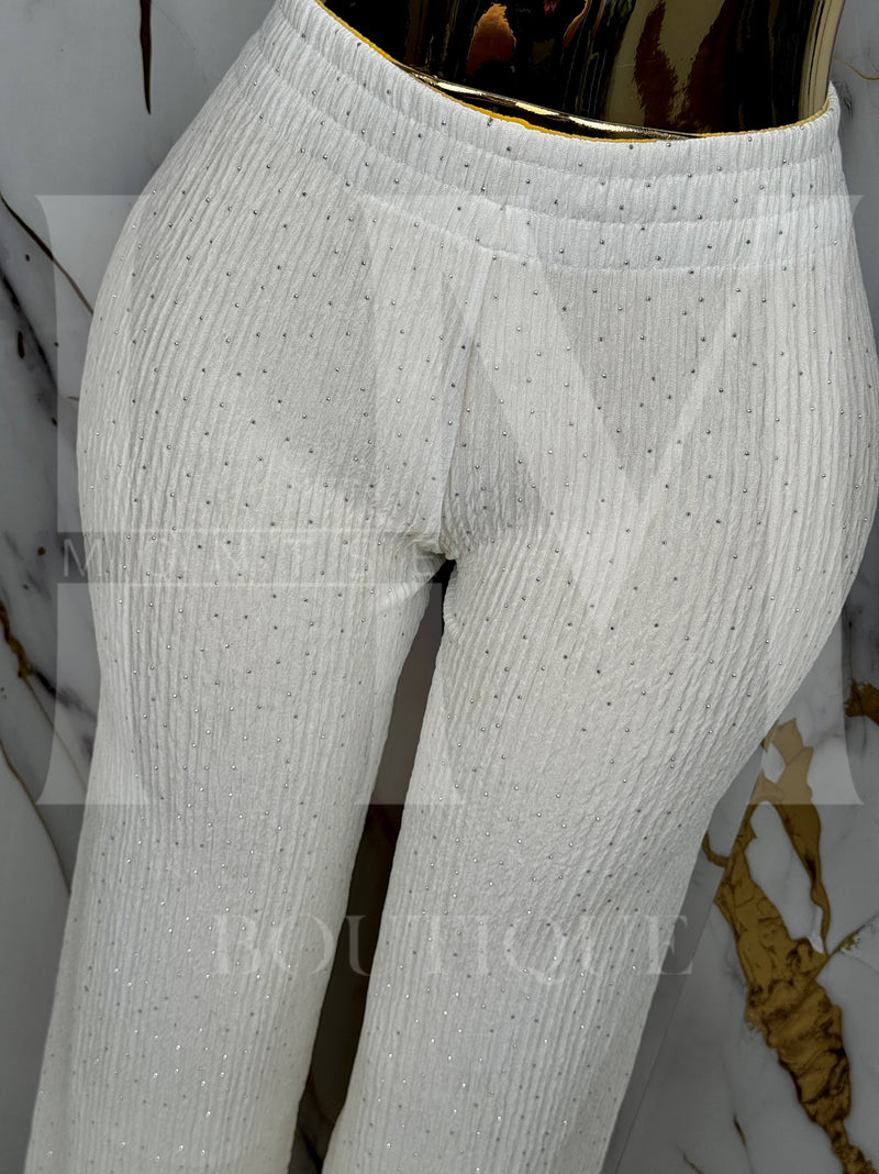 Conjunto con detalle en piedras