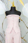 Conjunto formal strapless