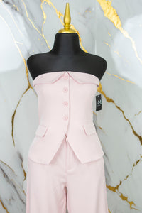 Conjunto formal strapless