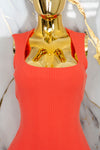 Vestido casual con tirante ancho
