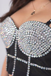 Corset con piedras