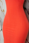 Vestido casual con tirante ancho