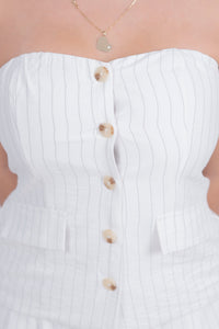 Conjunto formal de pantalon ancho con pinzas