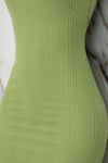 Vestido casual con tirante ancho