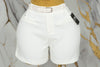 Short de vestir con cinto