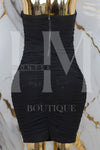Vestido de malla corrugado