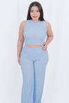 Conjunto casual de pantalon holgado