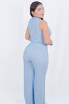 Conjunto casual de pantalon holgado