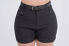 Short de vestir con cinto