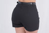 Short de vestir con cinto