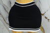 Conjunto casual de falda y blusa con cuello