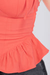 Corset liso de tirantes