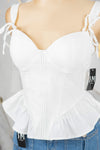 Corset liso de tirantes