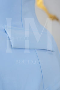 Conjunto formal de short falda