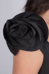Corset con flor en hombro