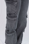Pantalon cargo con rayas a los lados