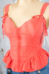 Corset liso de tirantes