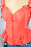 Corset liso de tirantes