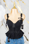 Corset liso de tirantes
