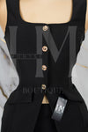 Conjunto formal de short falda