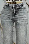 Pantalón gris deslavado