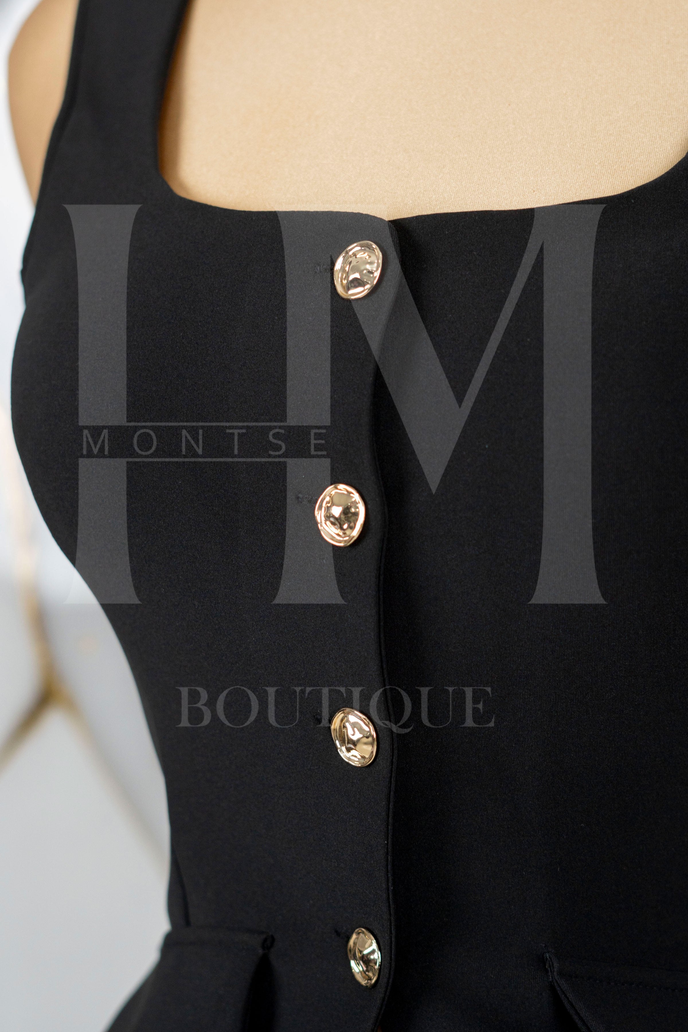 Conjunto formal de short falda