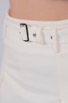 Short falda con cinto