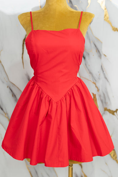 Vestido princesa con tipo corset