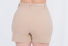 Short de vestir con cinto