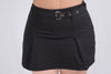 Short falda con cinto
