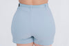 Short de vestir con cinto