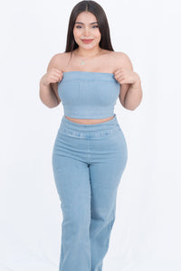 Conjunto de mezclilla