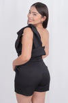 Jumpsuit de short con moño