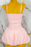 Vestido globo cuadriculado