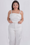 Conjunto de pantalon con bolsas a los lados
