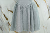 Vestido corto cuadriculado