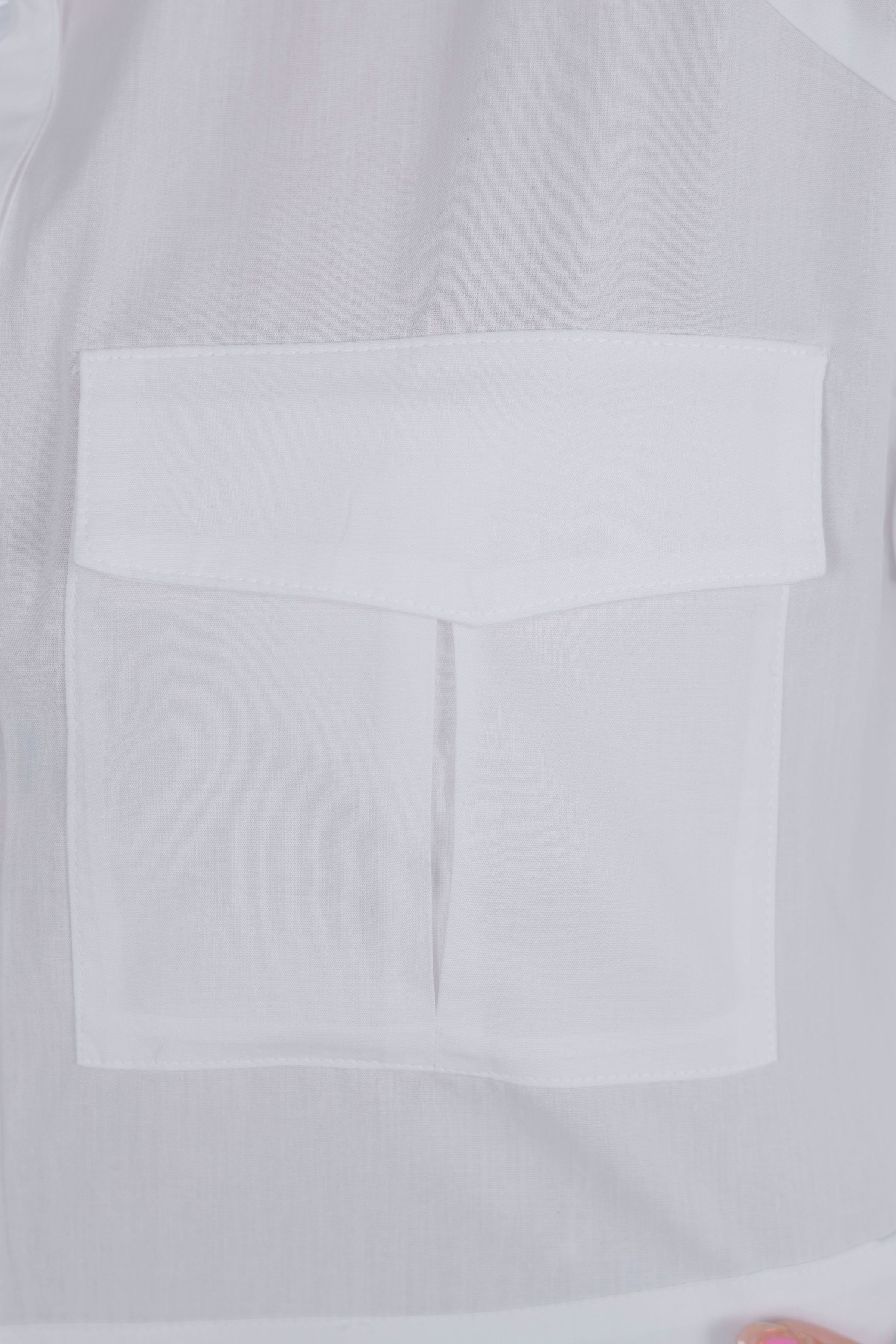 Camisa corta de manga larga