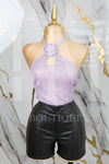 Short de vinipiel