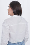 Camisa corta de manga larga